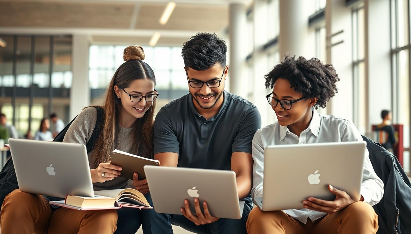 Structured study materials and learning resources on a desk