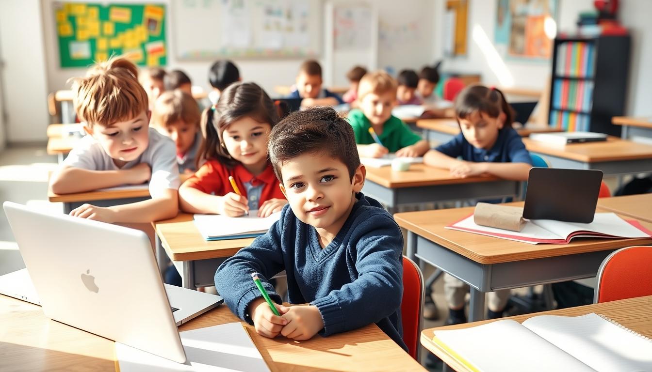 Digital learning platform with online study materials